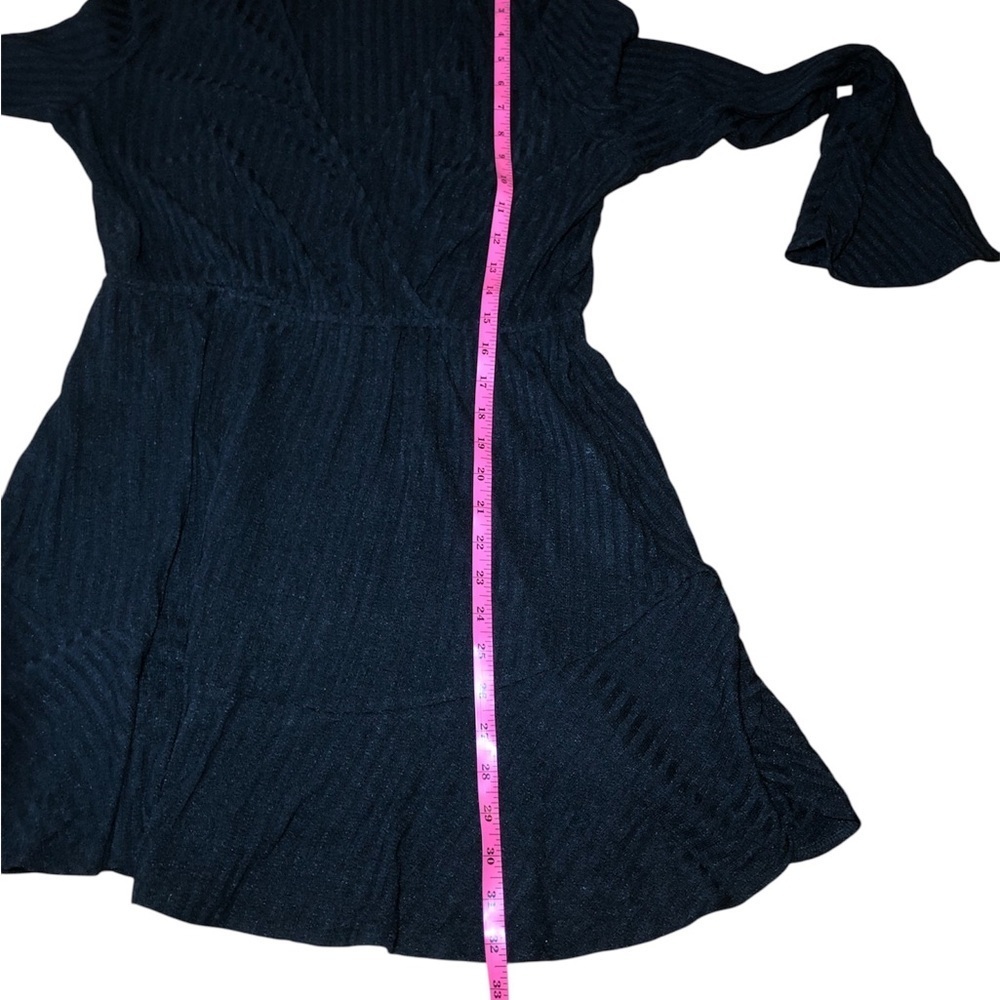 SHOWPO THE NEXT STEP MINI DRESS - LONG SLEEVE DRESS IN BLACK Size 10 - Picture 9 of 9